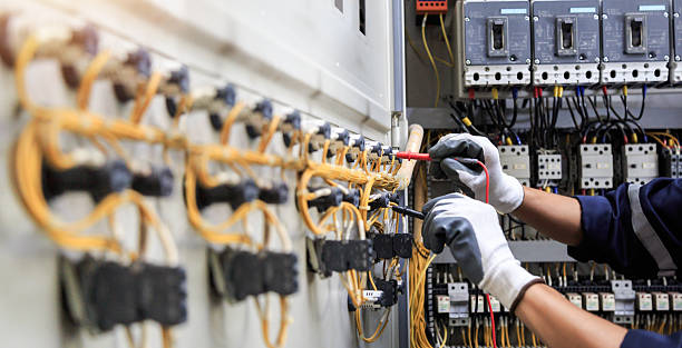 Professional Electrical Panel Upgrade technician working in Cowlitz County County, WA